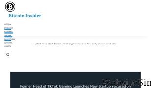 bitcoininsider.org Screenshot
