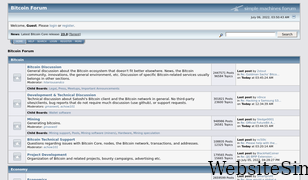 bitcointalk.org Screenshot