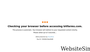 bitfarms.com Screenshot