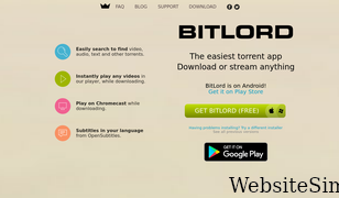 bitlord.com Screenshot