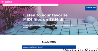 bitmidi.com Screenshot