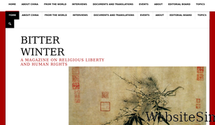 bitterwinter.org Screenshot
