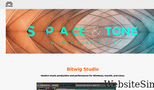 bitwig.com Screenshot