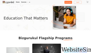 bizgurukul.com Screenshot