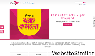 bkash.com Screenshot