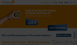 bkk-firmus.de Screenshot