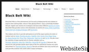 blackbeltwiki.com Screenshot