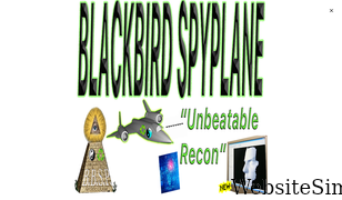 blackbirdspyplane.com Screenshot