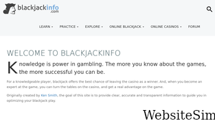 blackjackinfo.com Screenshot