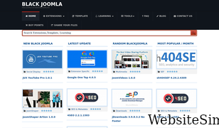 blackjoomla.com Screenshot