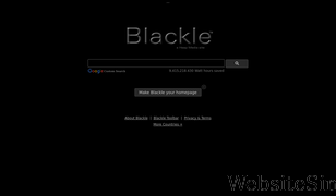 blackle.com Screenshot