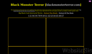 blackmonsterterror.com Screenshot