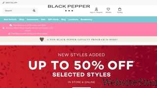 blackpepper.com.au Screenshot