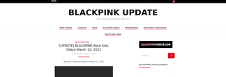 blackpinkupdate.com Screenshot