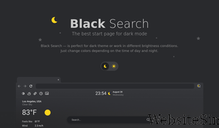 blacksearch.org Screenshot