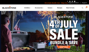 blackstoneproducts.com Screenshot