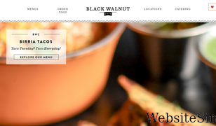 blackwalnutcafe.com Screenshot