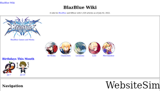 blazblue.wiki Screenshot