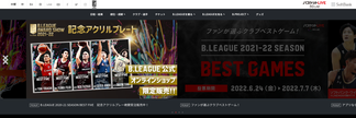 bleague.jp Screenshot