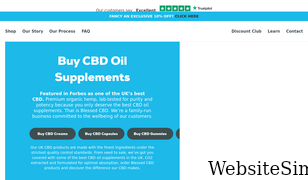 blessedcbd.co.uk Screenshot