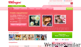 blingee.com Screenshot