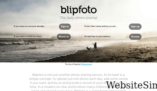 blipfoto.com Screenshot