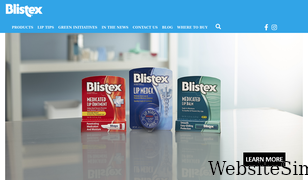 blistex.com Screenshot