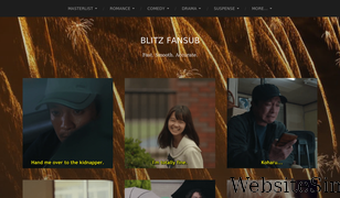 blitzfansub.com Screenshot