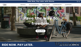 blixbike.com Screenshot