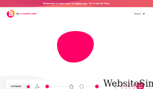 blobmaker.app Screenshot