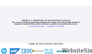 blockchaintrainingalliance.com Screenshot