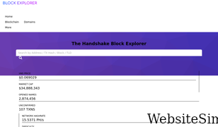 blockexplorer.com Screenshot