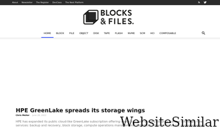 blocksandfiles.com Screenshot