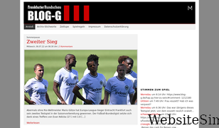 blog-g.de Screenshot