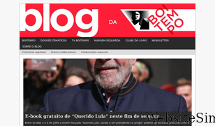 blogdaboitempo.com.br Screenshot