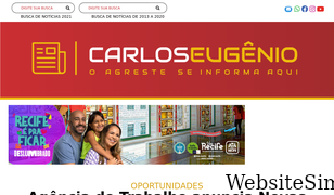 blogdocarloseugenio.com.br Screenshot