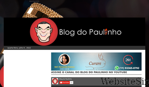 blogdopaulinho.com.br Screenshot