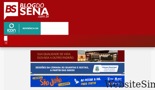 blogdosena.com.br Screenshot