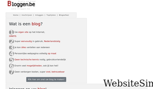 bloggen.be Screenshot