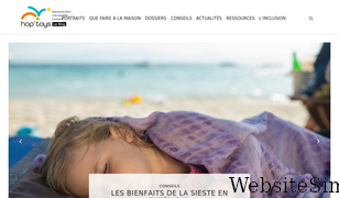 bloghoptoys.fr Screenshot