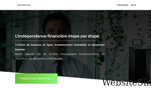 bloginfluent.fr Screenshot