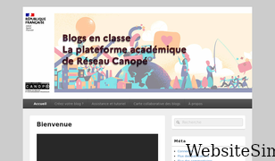 blogsenclasse.fr Screenshot
