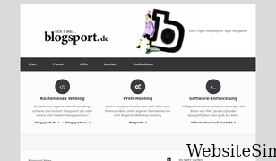 blogsport.de Screenshot