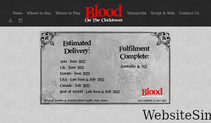 bloodontheclocktower.com Screenshot