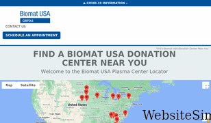bloodplasma.com Screenshot