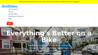 bluebikes.com Screenshot