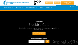bluebirdcare.co.uk Screenshot