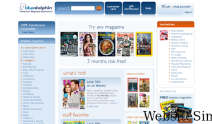 bluedolphin-magazines.com Screenshot