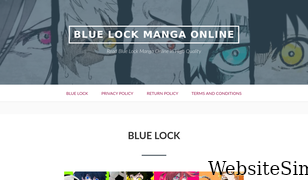 bluelockmanga.com Screenshot