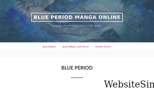 blueperiod-manga.com Screenshot